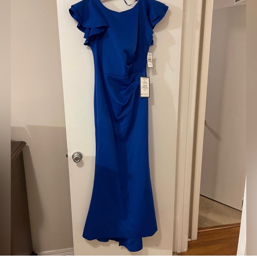 Jessica Howard royal blue long dress. Never worn except to try on. Size 12